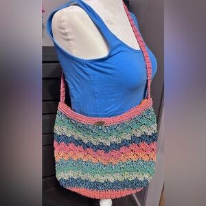 Colorful Crochet Shoulder Purse
Cappelli Star World
Like New